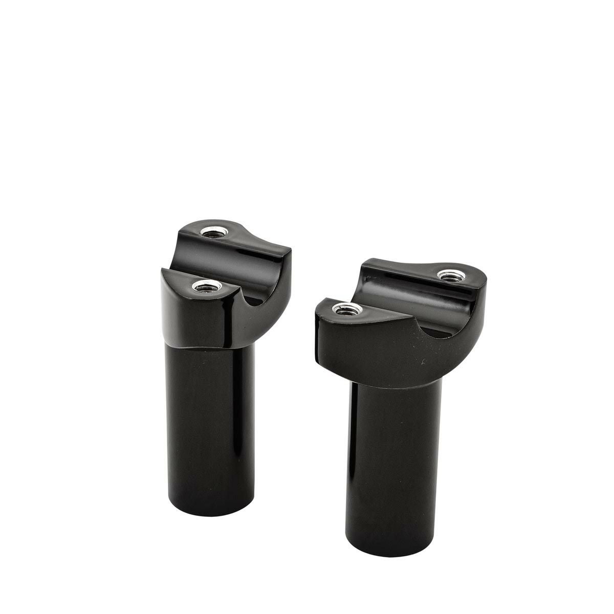 ハーレー用 ハンドル・ライザー ブラック・ストレート