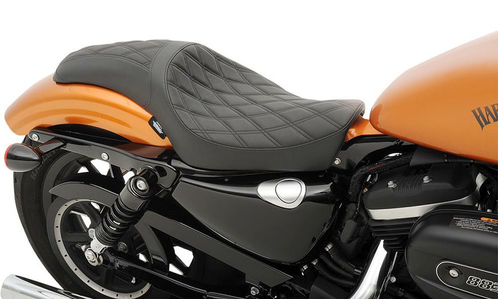 スポーツスター、バッドランダー カスタムシート |ハーレーパーツ専門