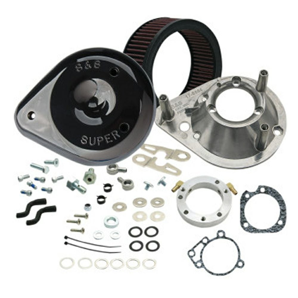 SALE】S&S エアクリーナーキット グロスブラック スポーツスター