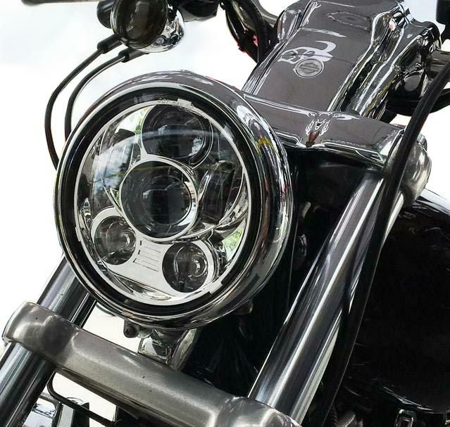 WMW プロジェクターLED 5-3/4インチ・ヘッドライト ハーレー用