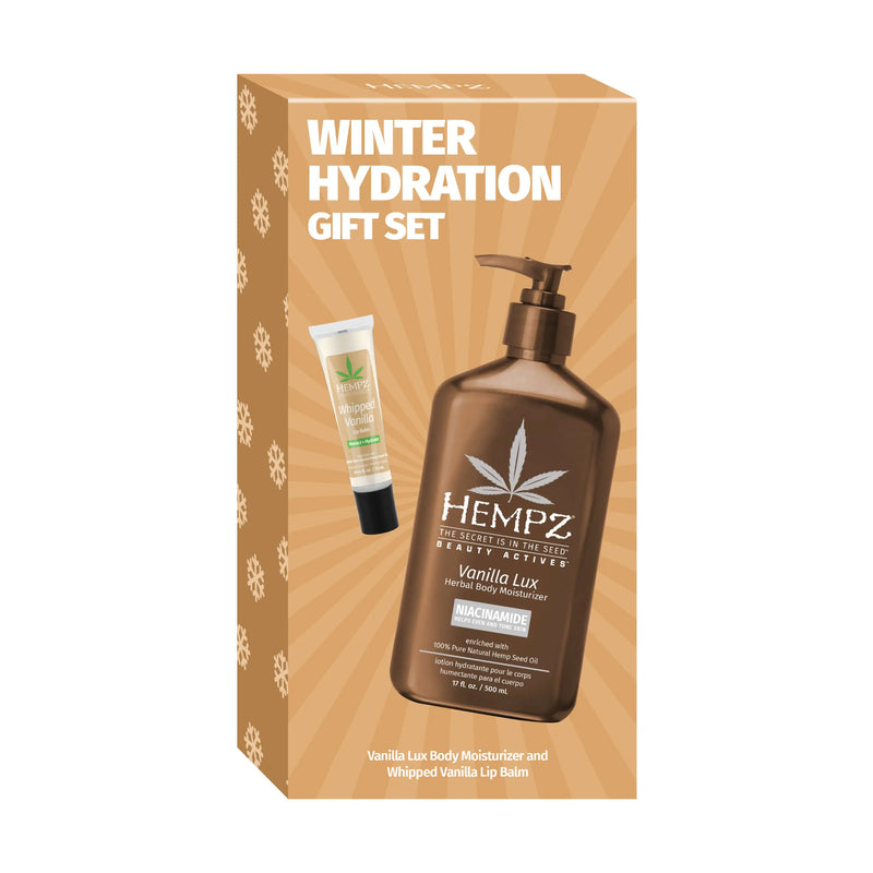 Winter Hydration Vanilla Lotion & Lip Balm Gift Set
