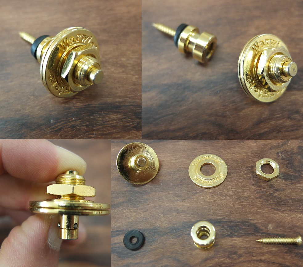 ストラップピンいろいろ③ロック式 Jim DunlopとWARWICK | Heavy Gauge