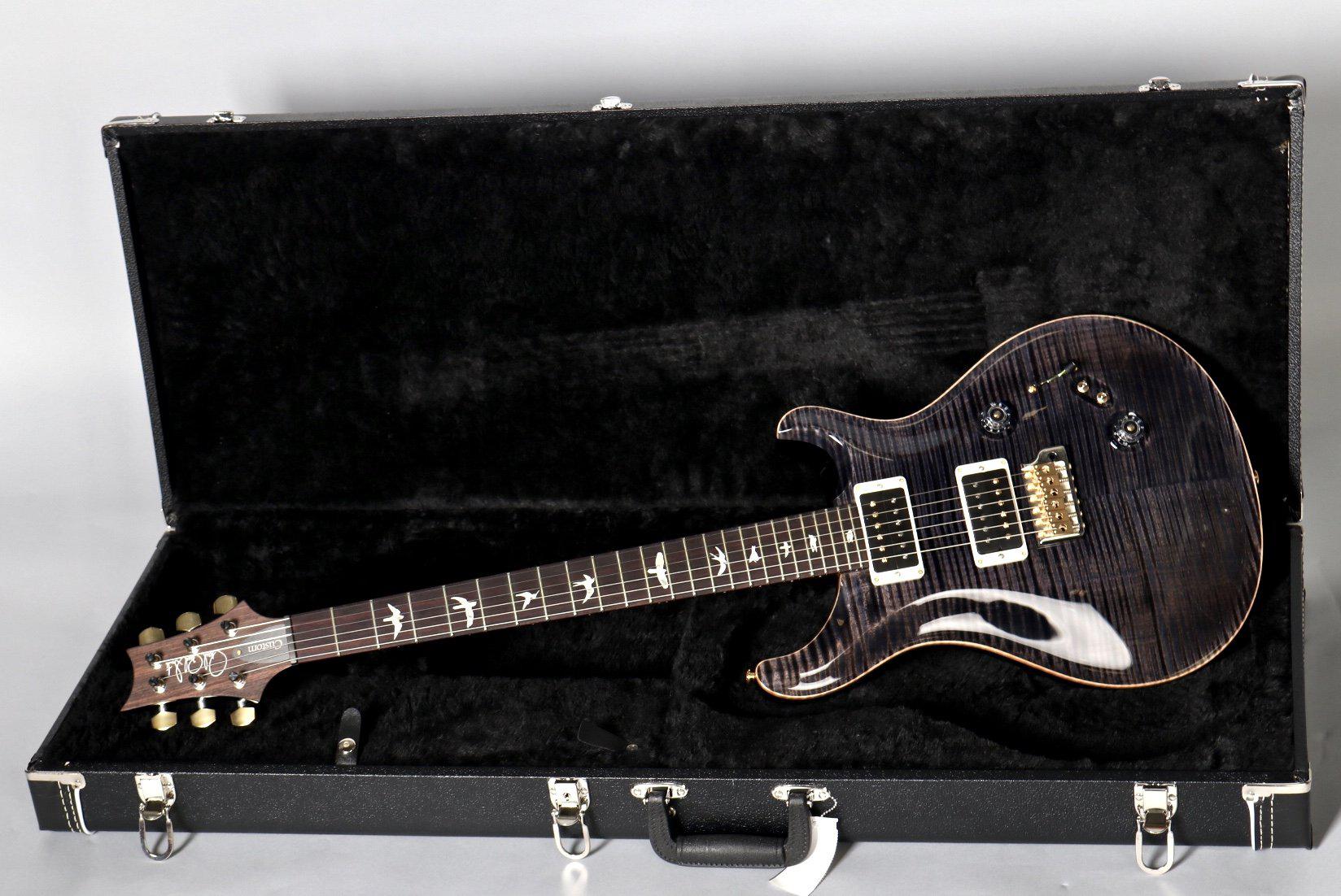Paul Reed Smith Custom 24-08 Pattern Regular 10 Top in Gray Black