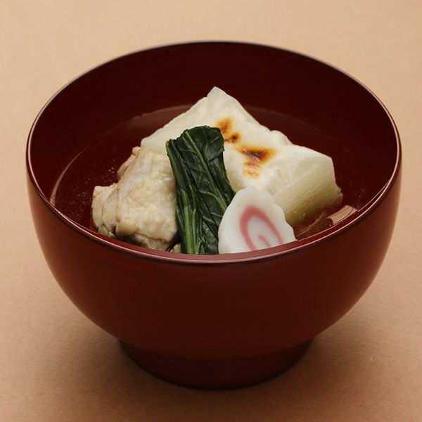 漆器 雑煮椀 朱 【宮内庁御用達 漆器 山田平安堂】