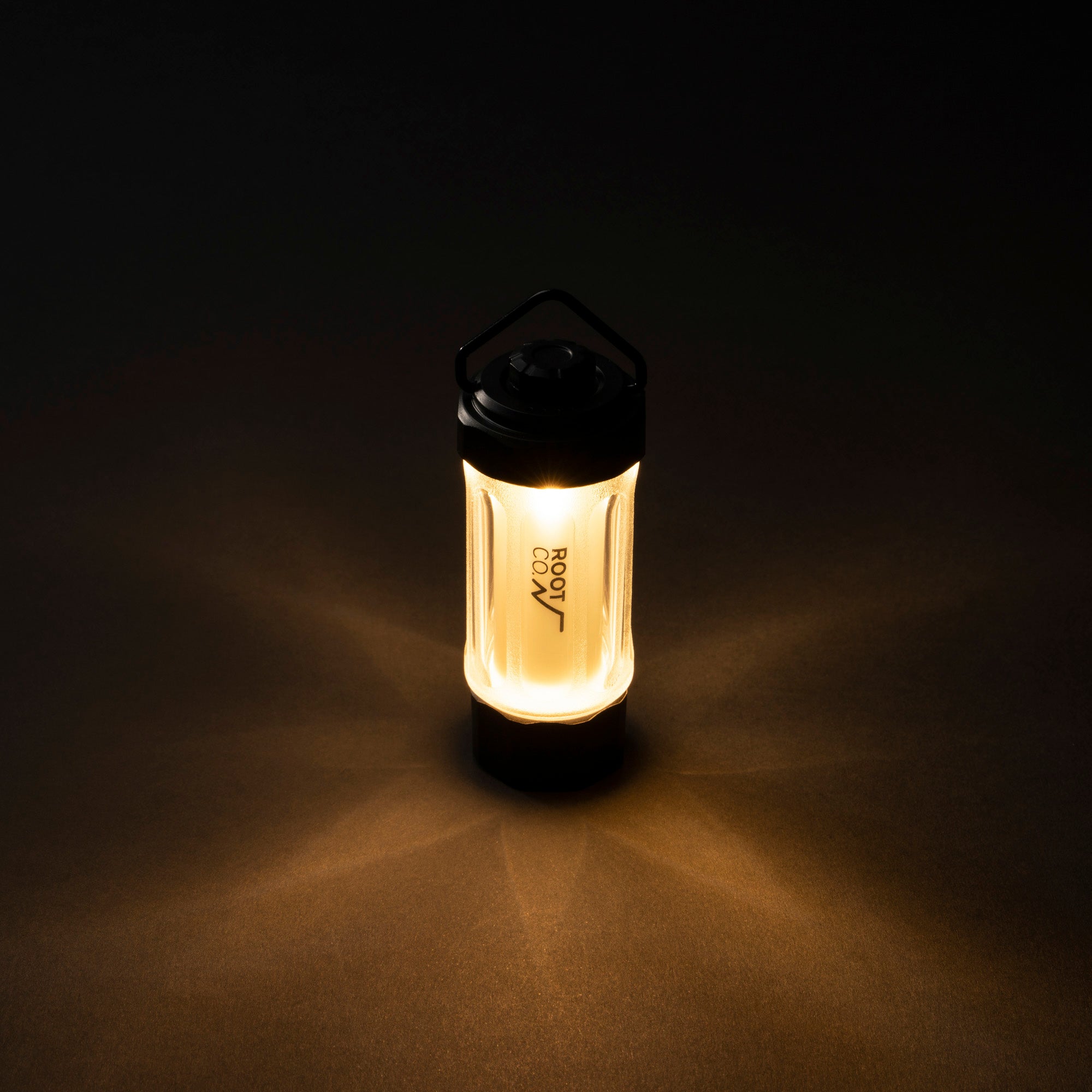 ROOT CO. LED MINI LANTERN OCTA. Helinox ver. - Black/Glow
