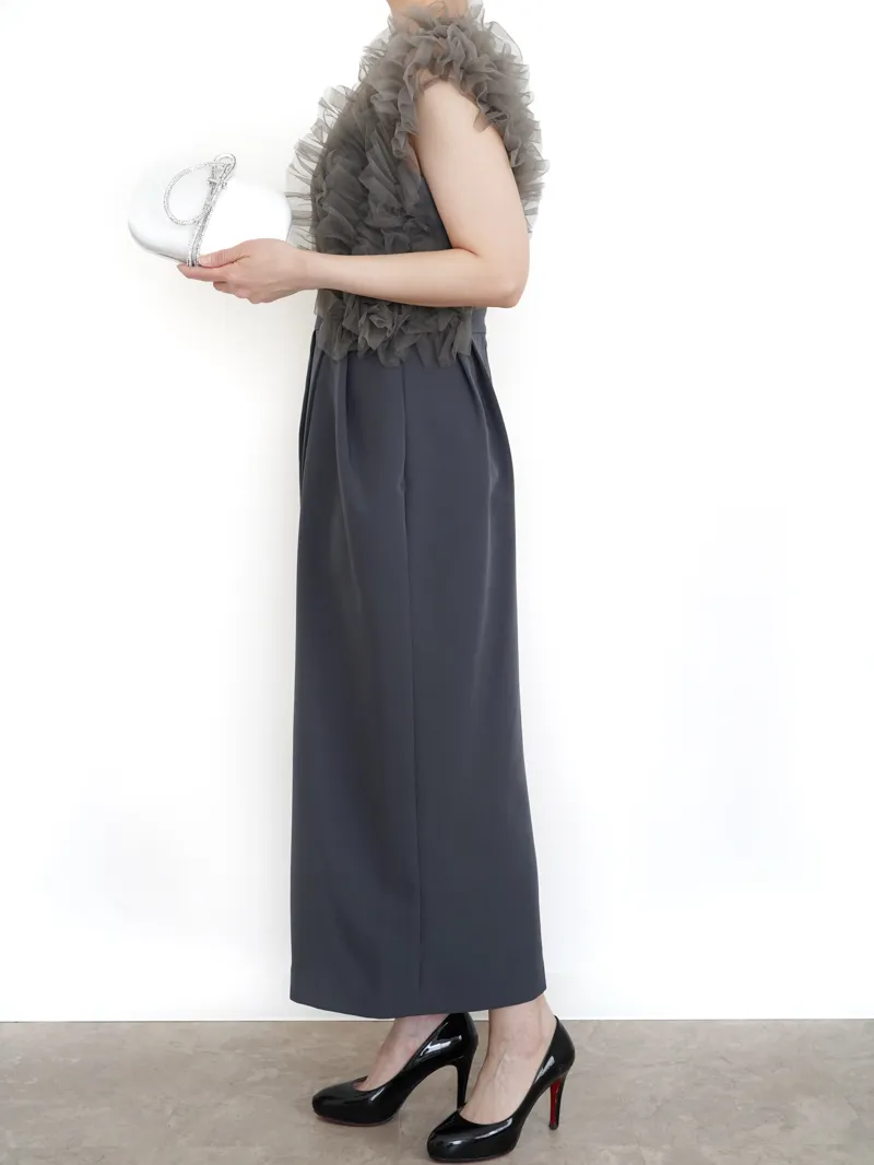 LAGUNAMOON（ラグナムーン）LADYチュールドッキングコクーンワンピース