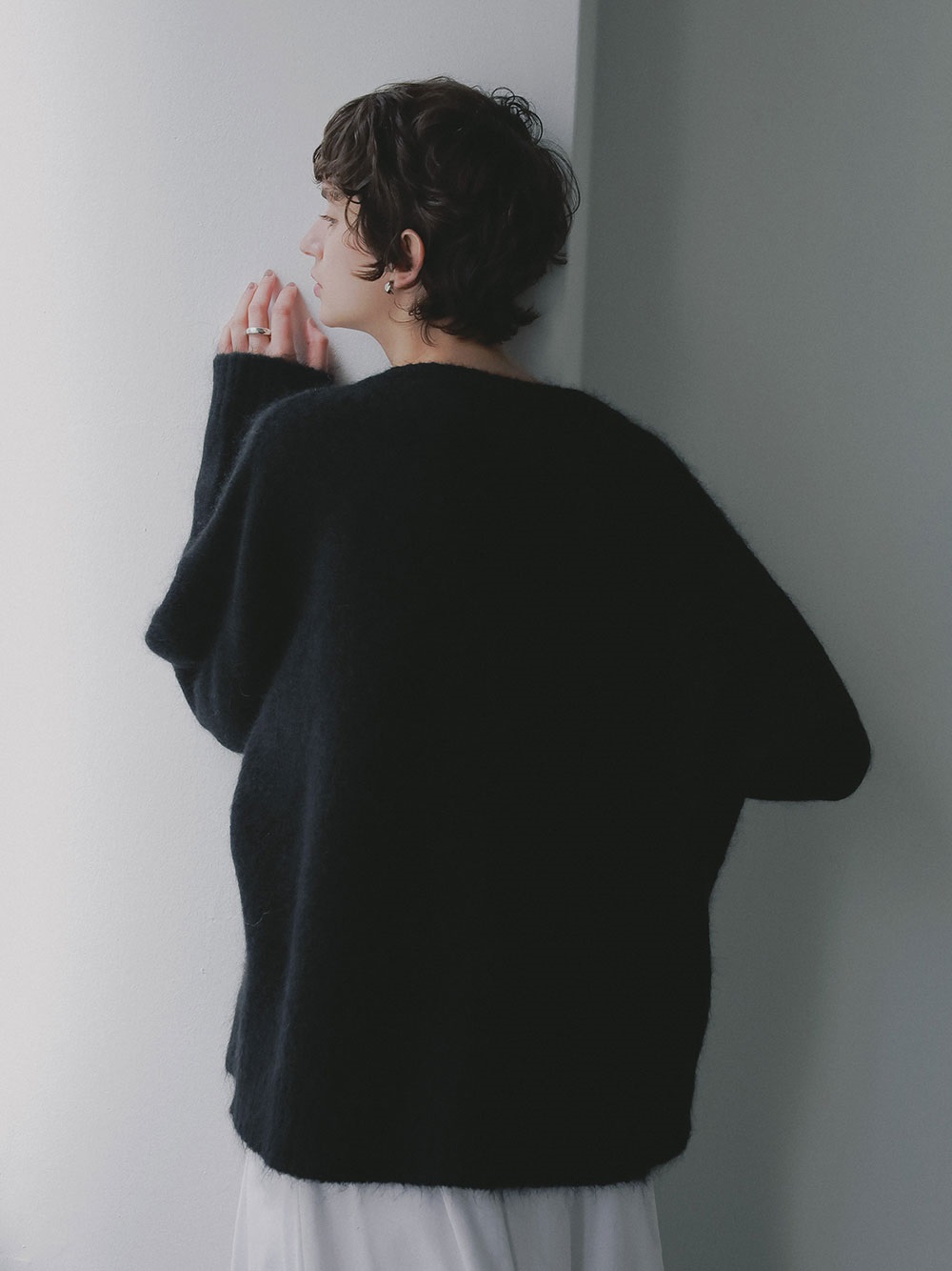 モヘア混ニットプルオーバー | Knit | HER. Online Store