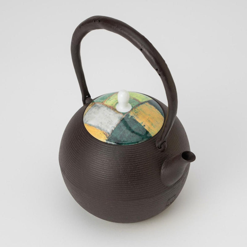 予約商品】[鈴木盛久工房×HERALBONY]南部鉄器「緑の風景」（中）