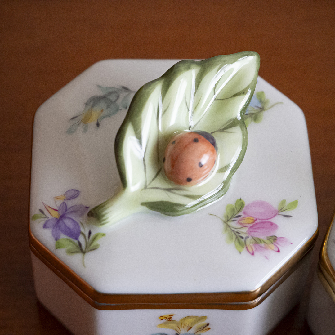 ミルフルール] ハチカクボックス てんとう虫