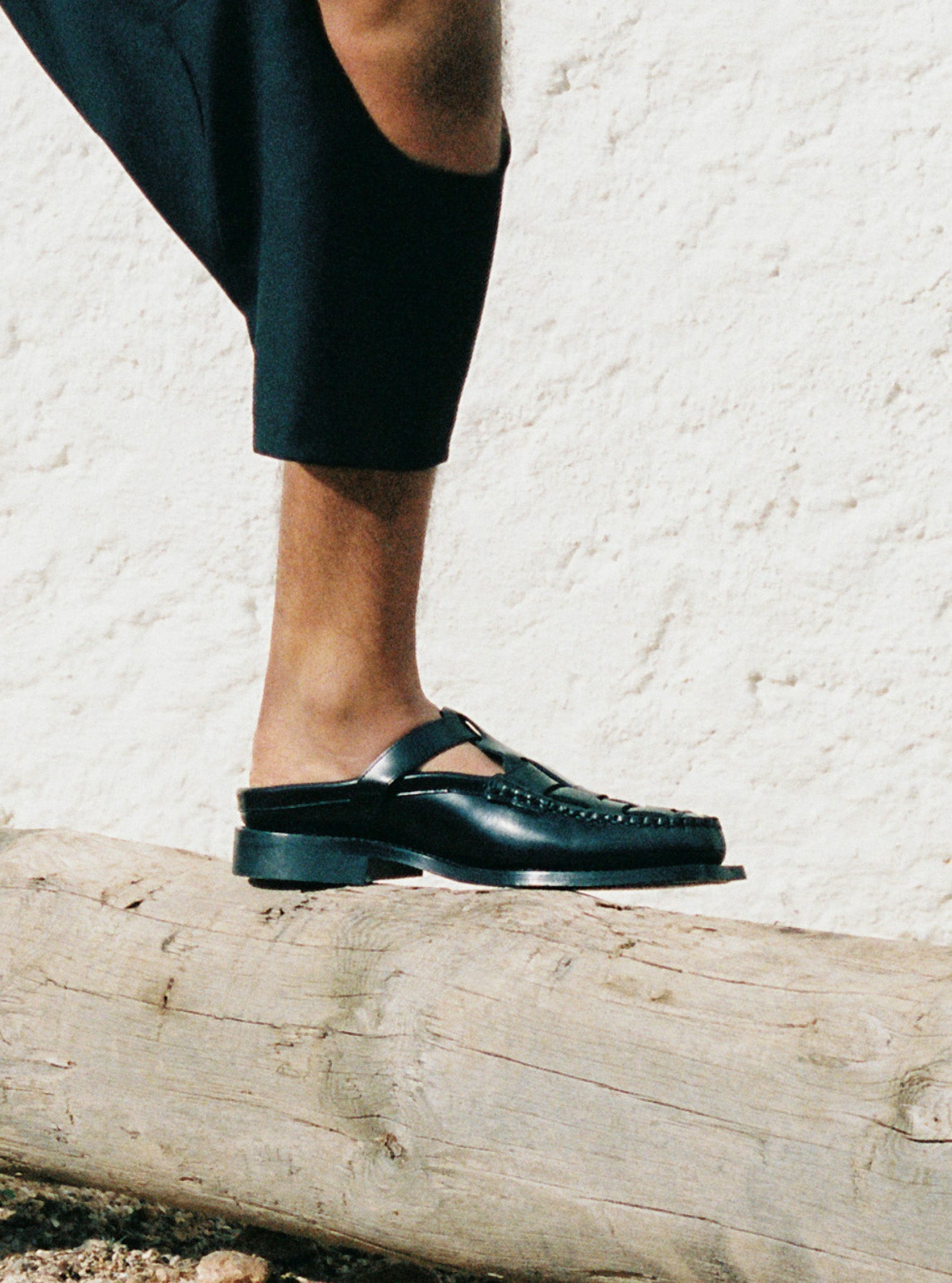 BONELL - Men's Woven T-bar Mule Loafer – Hereu Studio