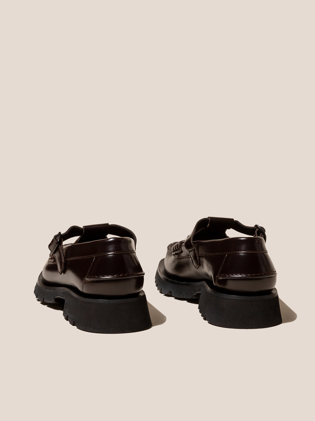 SOLLER SPORT - Tread Sole T-Bar Loafer - HEREU JAPAN Official