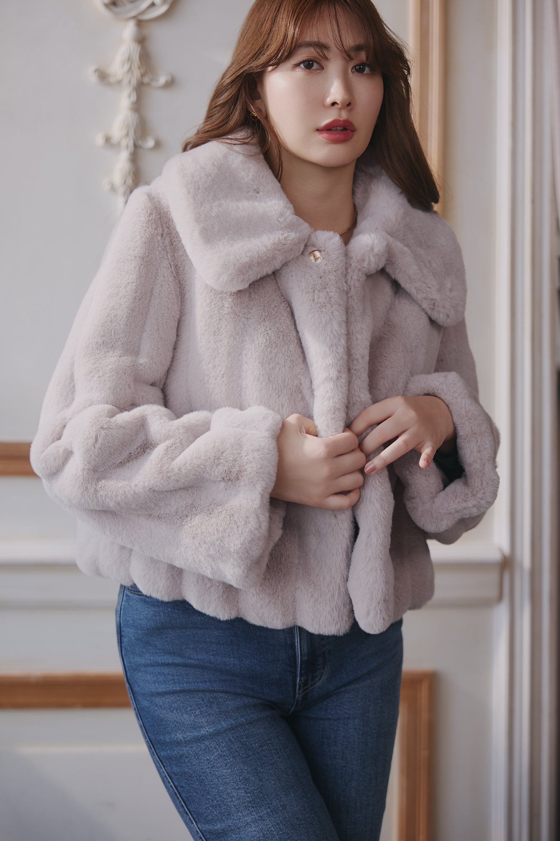 Winter Love Faux Fur Coat
