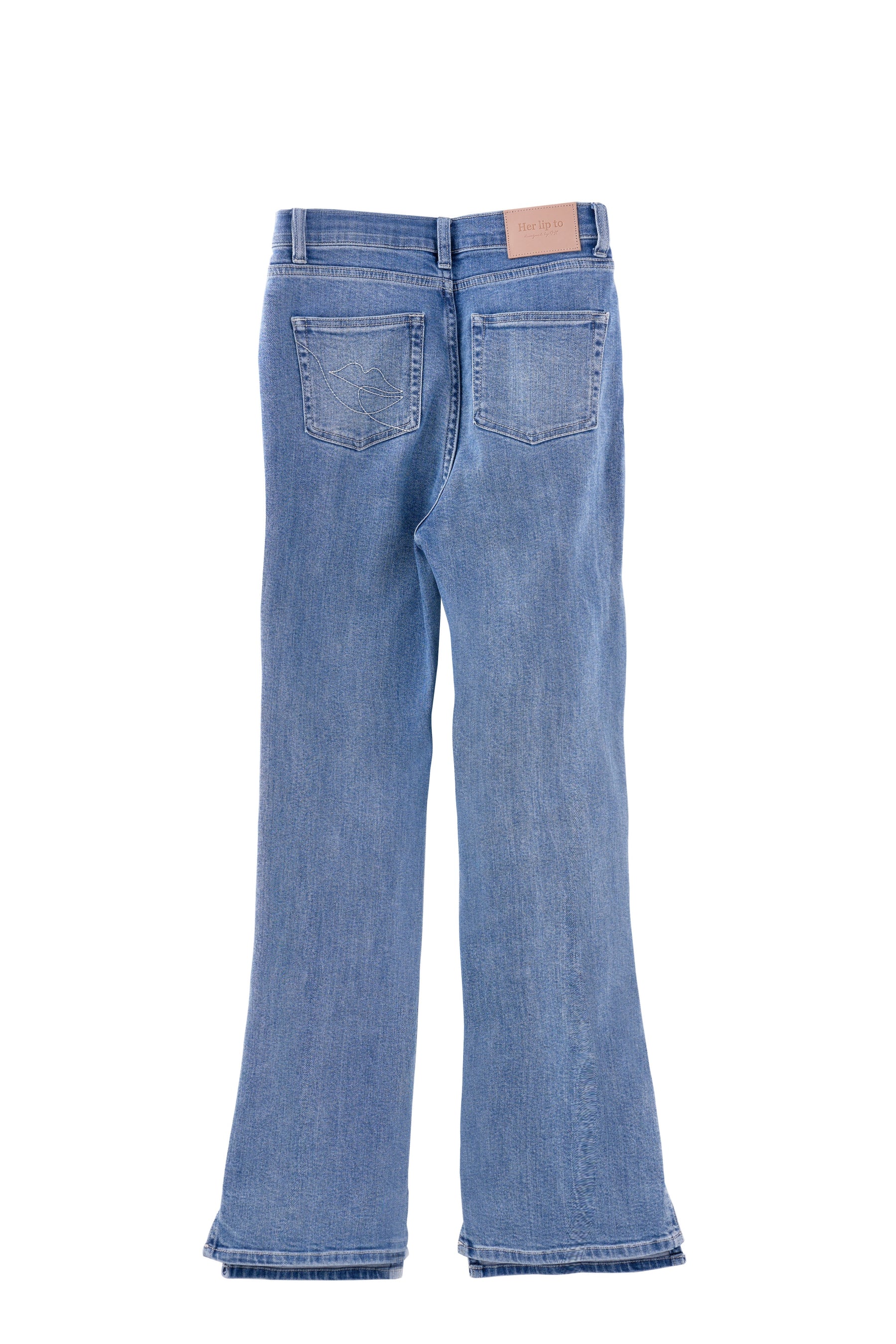 light blue / blue] New York High-Waisted Jeans
