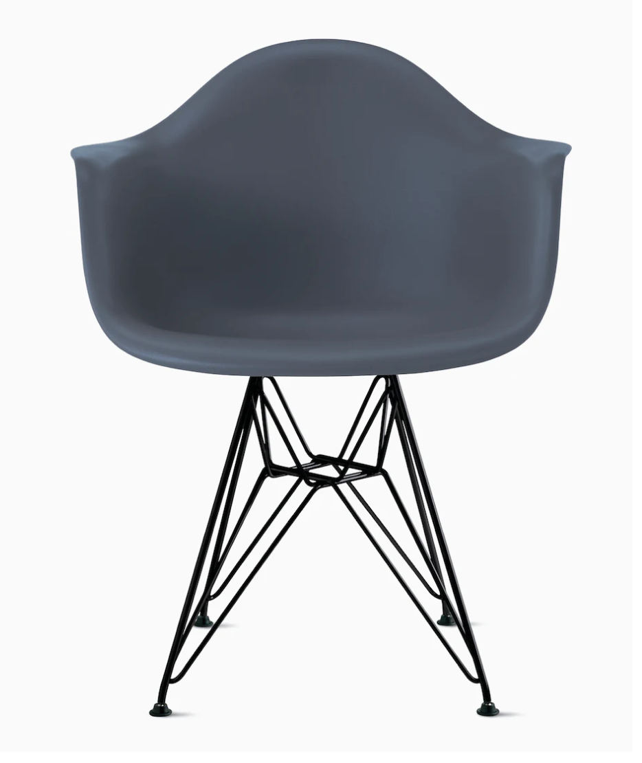 イームズプラスチックシェルアームチェア * ワイヤーベース recycled