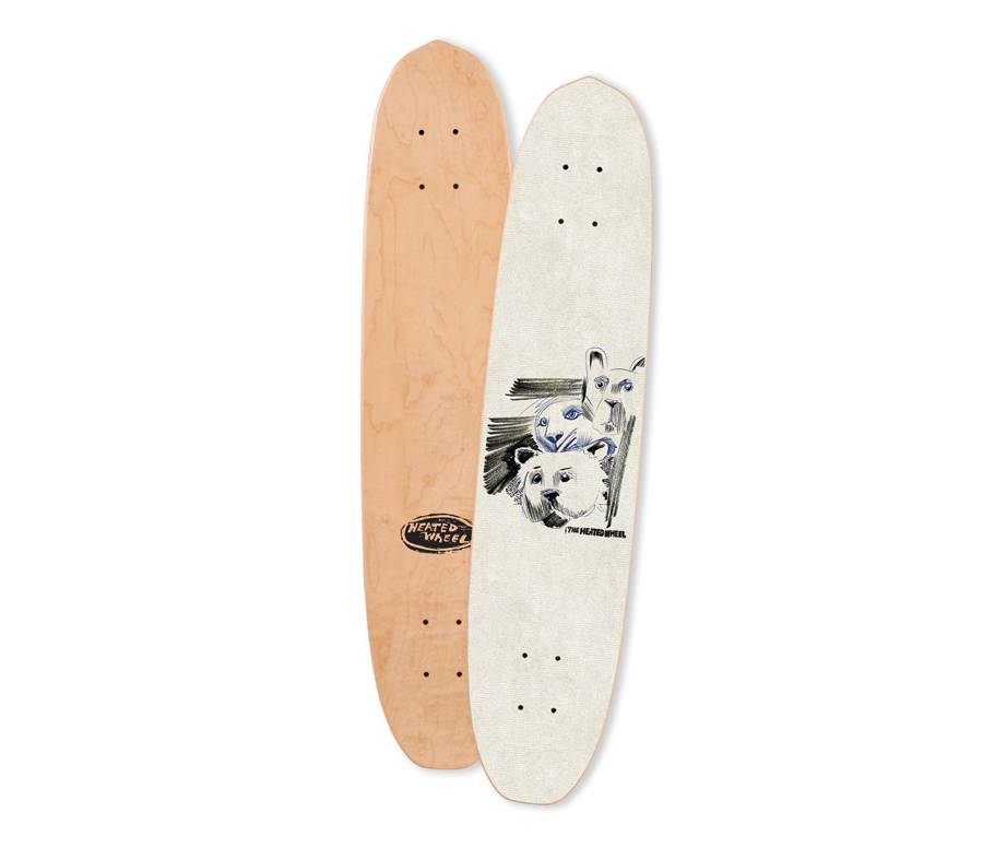 再入荷! HEATED WHEEL ADVENTURED POLARIZER DECK (6 x 27.5inch