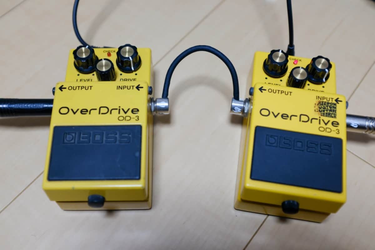 BOSS OD-3 と OD-3 mod | へたれマカー日記