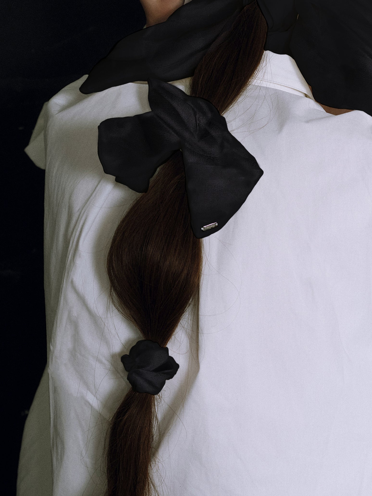 PRE ORDER】Silk Square Medium Scrunchie – heyep