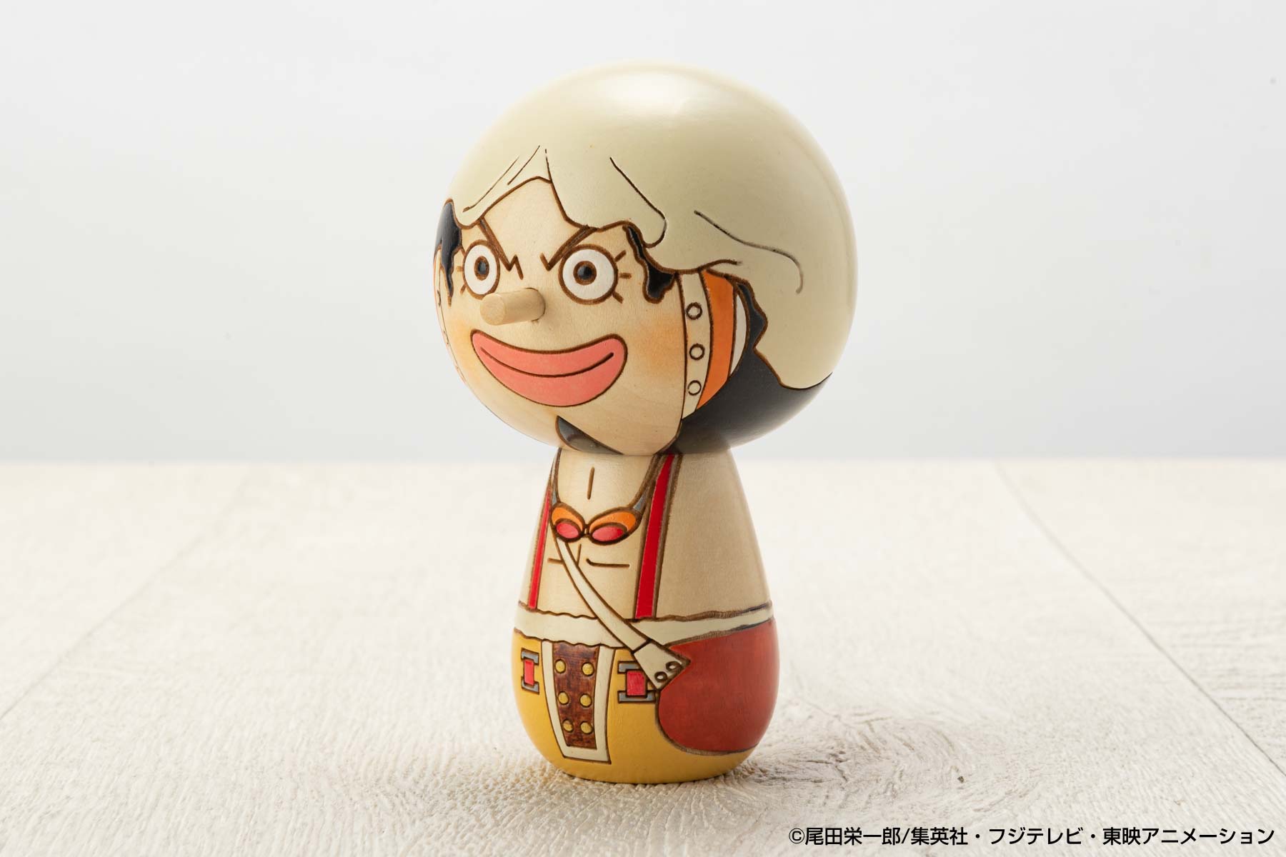 群馬県の伝統工芸「創作こけし」による「ワンピース」コラボレーション