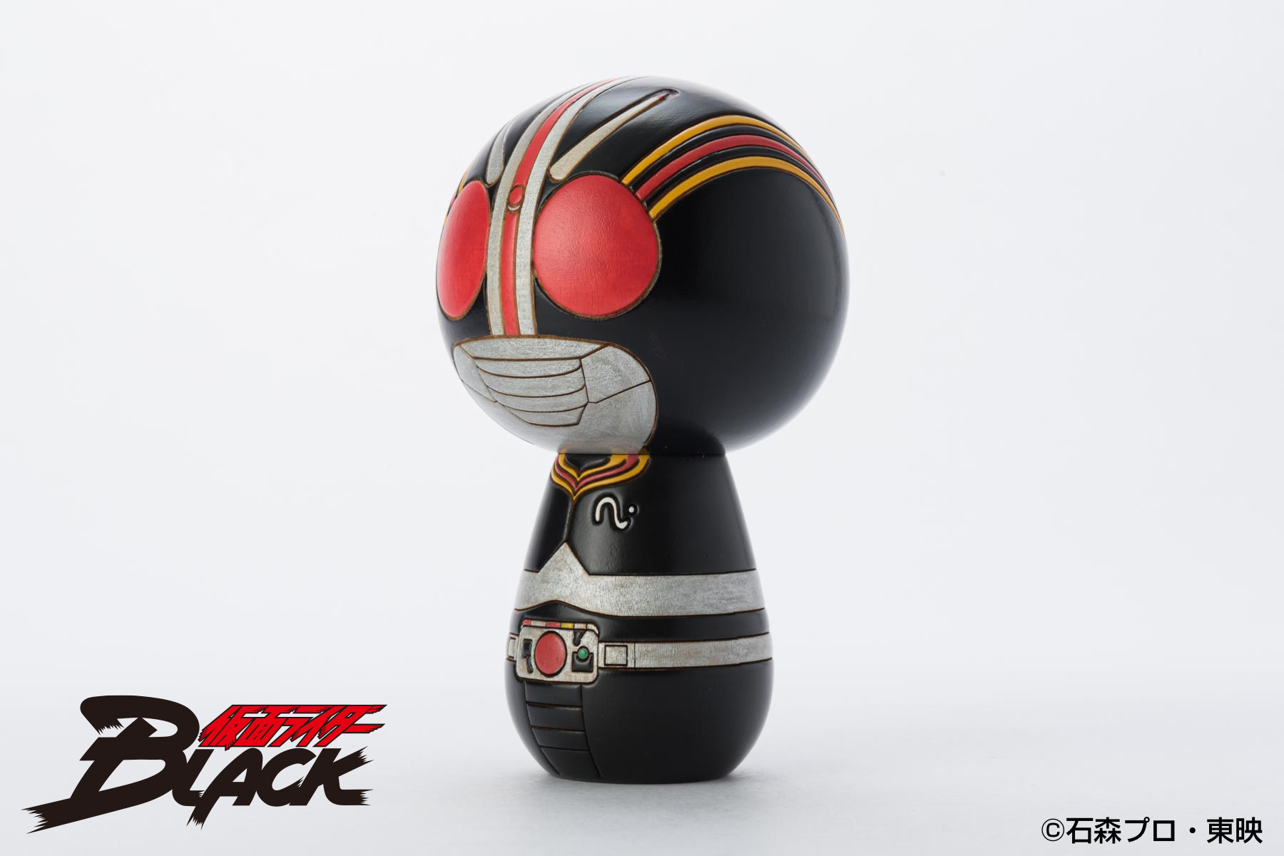 群馬県の伝統工芸「創作こけし」による「仮面ライダー