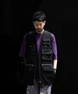 stein / シュタイン】OVERSIZED MULTI POCKET VEST - BLACK | 公式通販