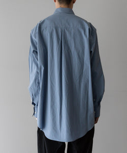 stein / シュタイン】OVERSIZED STANDARD SHIRT - BLUE | 公式通販