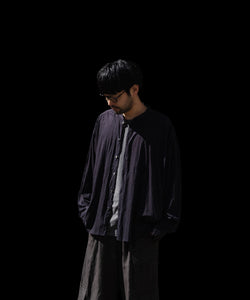 KANEMASA PHIL.】46G ECLIPSE SHIRT - CHARCOAL | 公式通販サイト