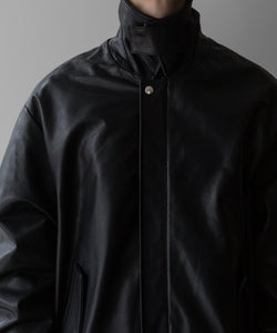 stein / シュタイン】LEATHER ZIP BLOUSON - BLACK | 公式通販サイト