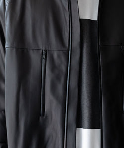 stein / シュタイン】 LEATHER WINDBREAKER JACKET - BLACK | 公式通販
