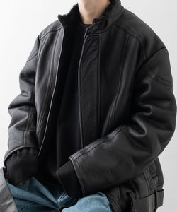 stein / シュタイン】MOUTON RACING JACKET - BLACK | 公式通販サイト