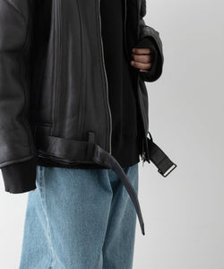 stein / シュタイン】MOUTON RACING JACKET - BLACK | 公式通販サイト