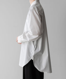 ssstein / シュタイン】OVERSIZED REGULAR COLLAR SHIRT - OFF | 公式