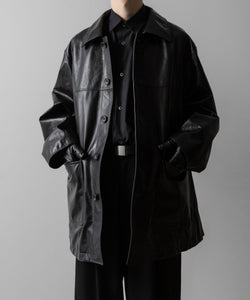 ssstein / シュタイン】LEATHER CAR JACKET - BLACK | 公式通販サイト