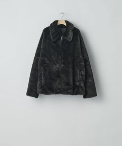 ssstein / シュタイン】ACRYLIC FUR JACKET - GREY KHAKI | 公式通販