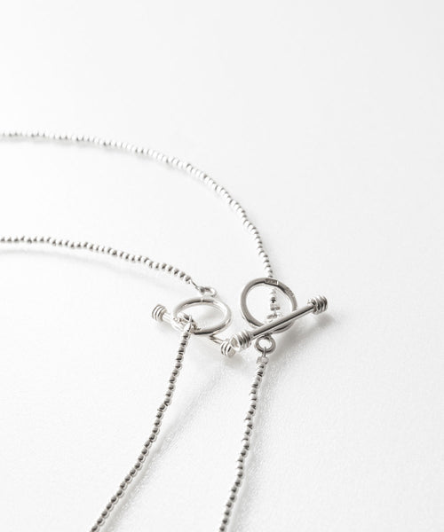 INTÉRIM / インテリム】TAXCO SILVER PAIR NECKLACE - SILVER | 公式