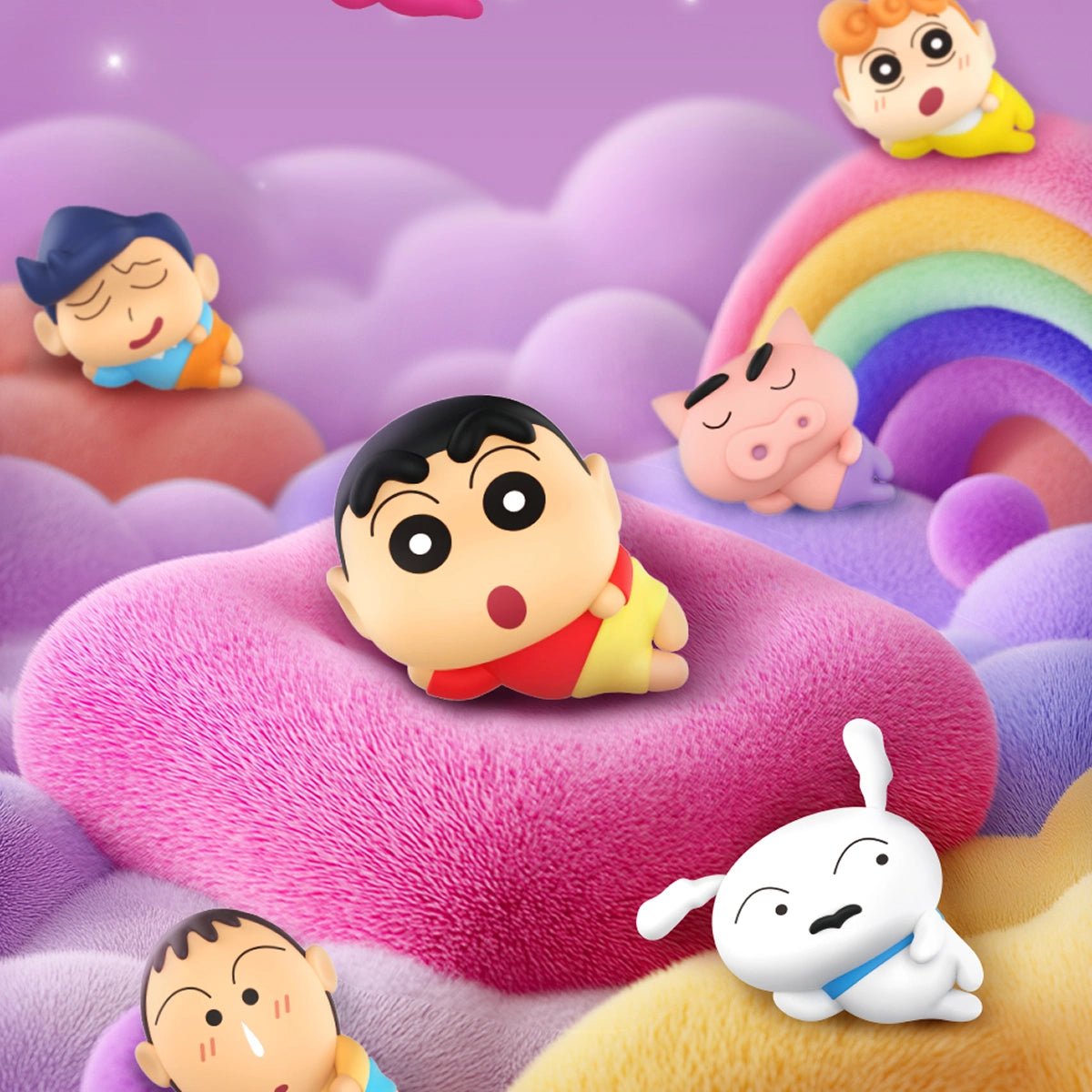 52TOYS CRAYON SHIN-CHAN MINIME SERIES-LAZY CHILL