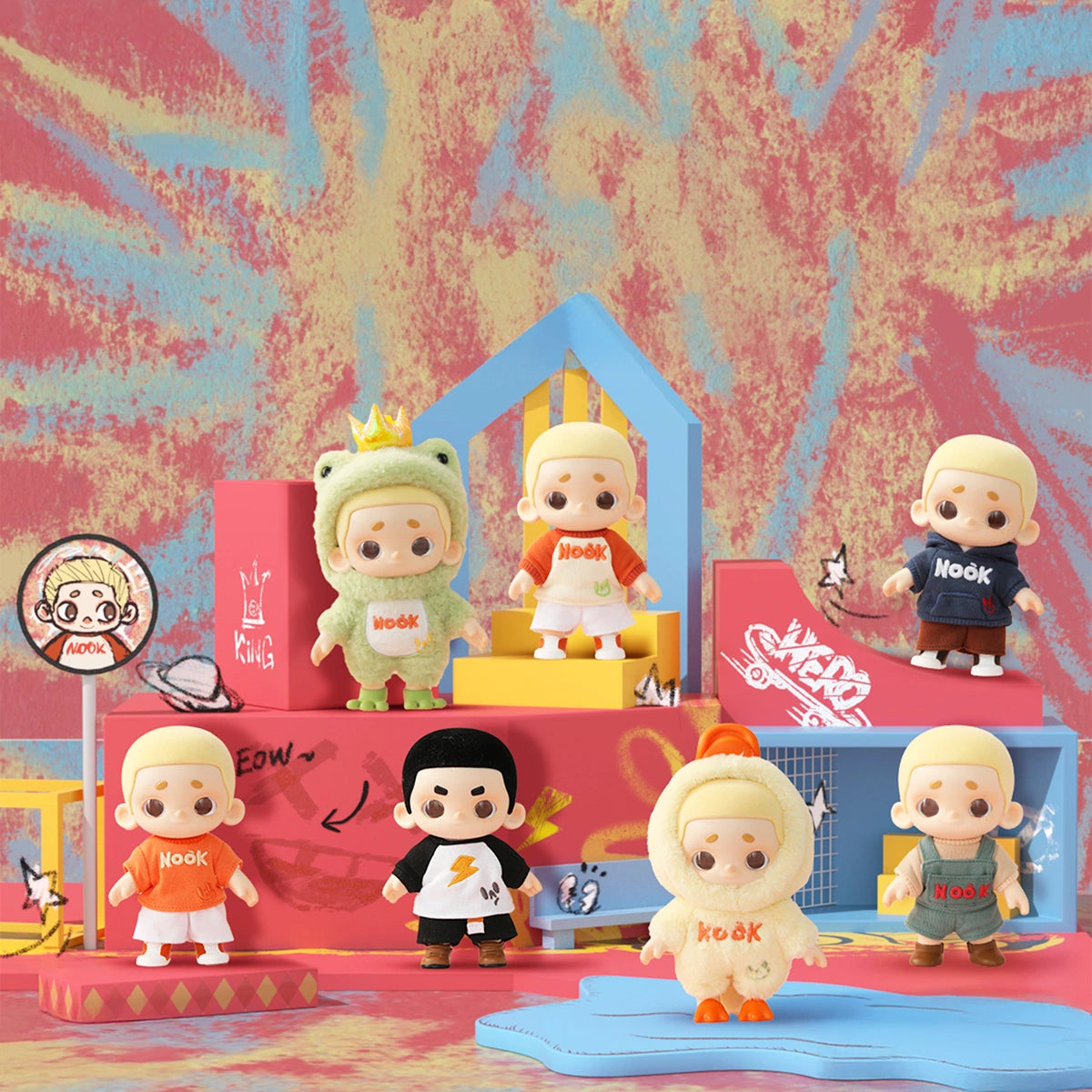 52TOYS NOOK OOTD ぬいぐるみドール ブラインドボックス