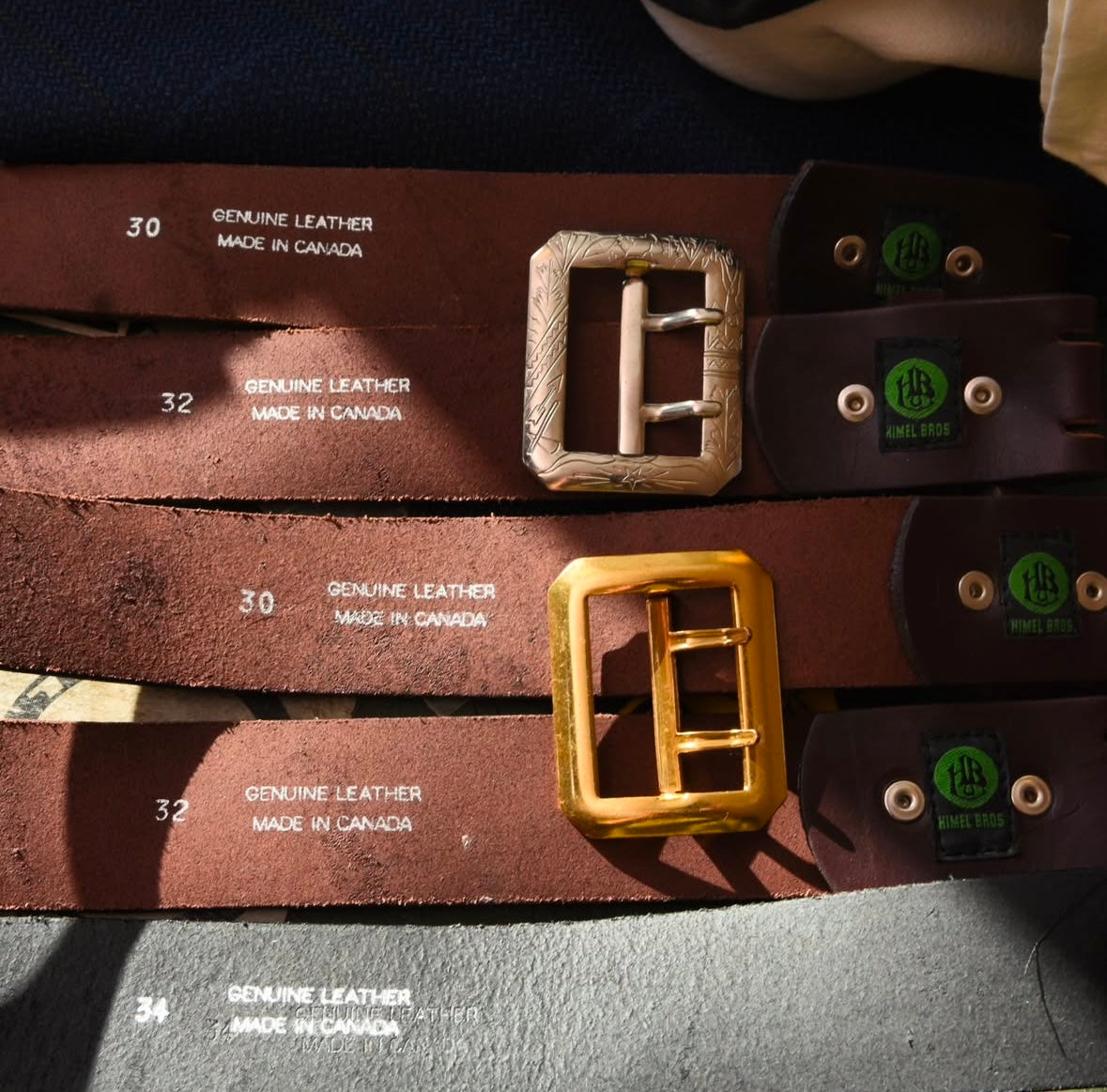 Wickett & Craig Heritage Bridle Leather Belt with Vintage North