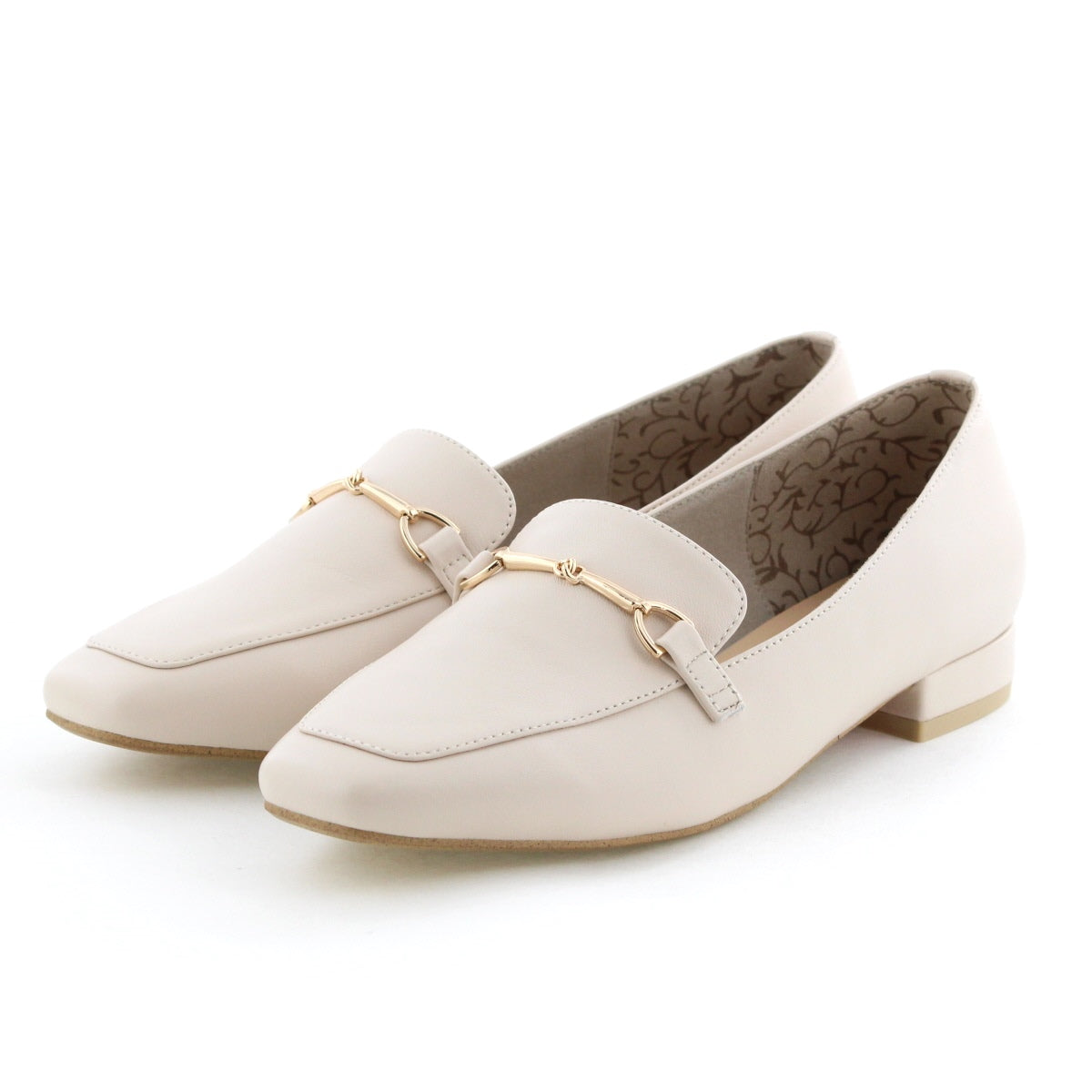 再入荷／WEB限定デザイン】ビットモチーフローファー/640003