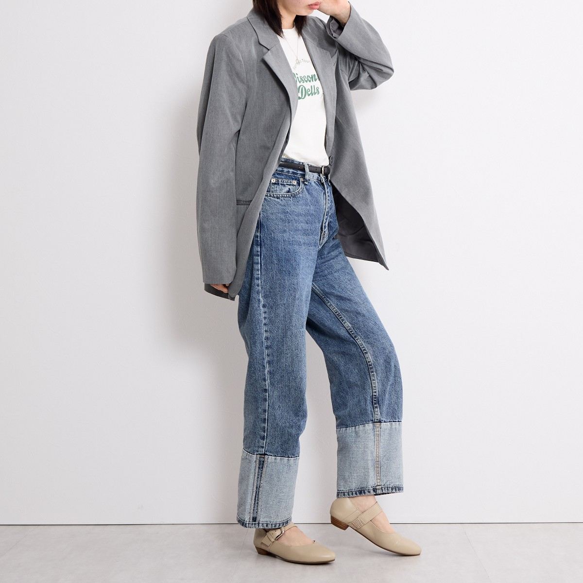 26SS新色追加】2WAYベルトデザインバブーシュ/643311