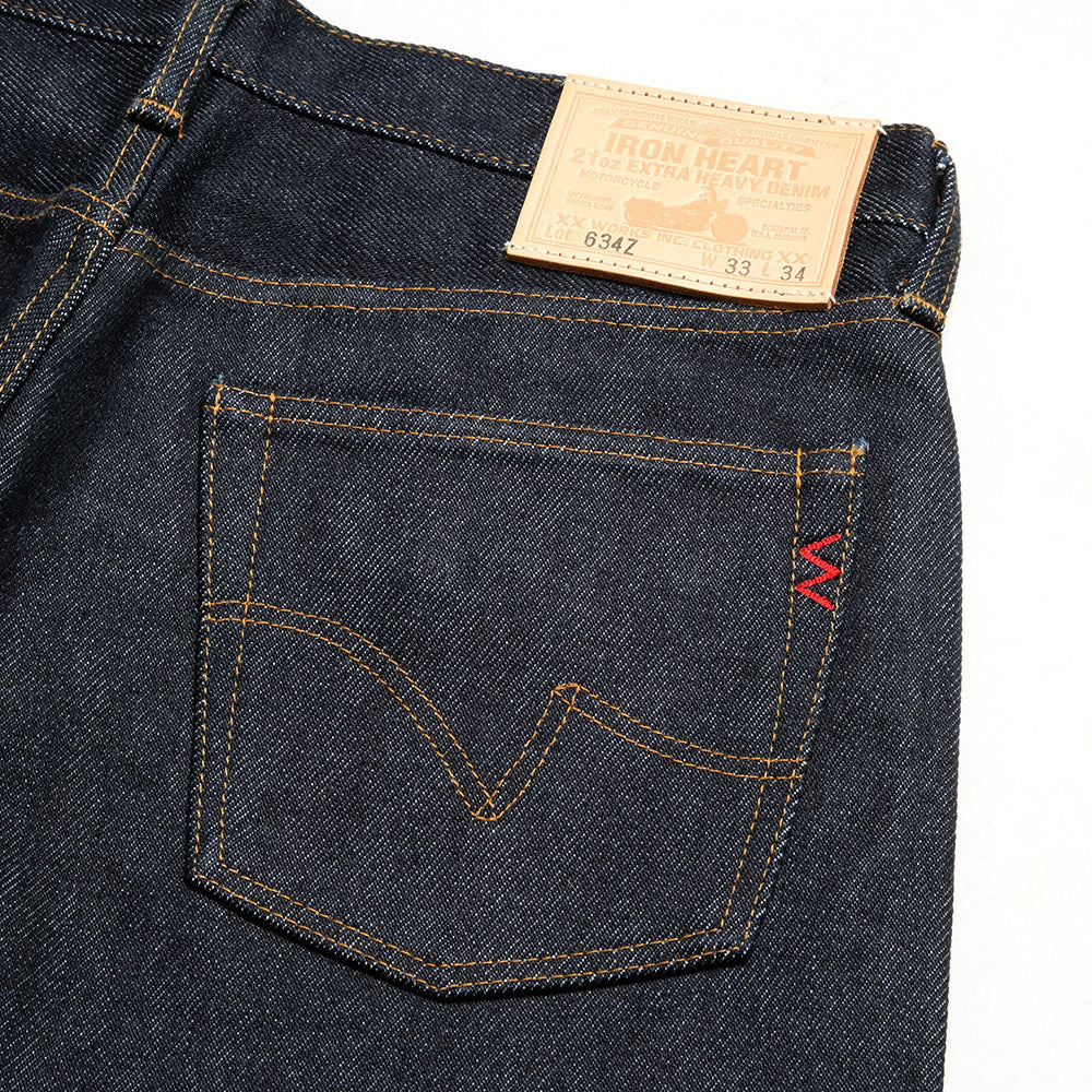 IRON HEART - 21oz. REGULAR DENIM STRAIGHT - IH634Z – HINOYA Online