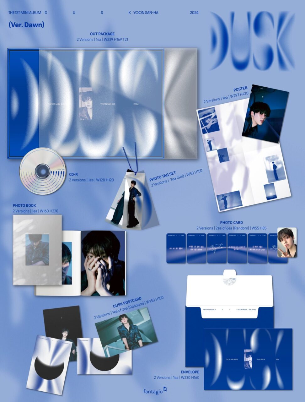 YOON SAN-HA】YOON SAN-HA(ASTRO) 1st Mini Album『DUSK』＠Loppi・HMV