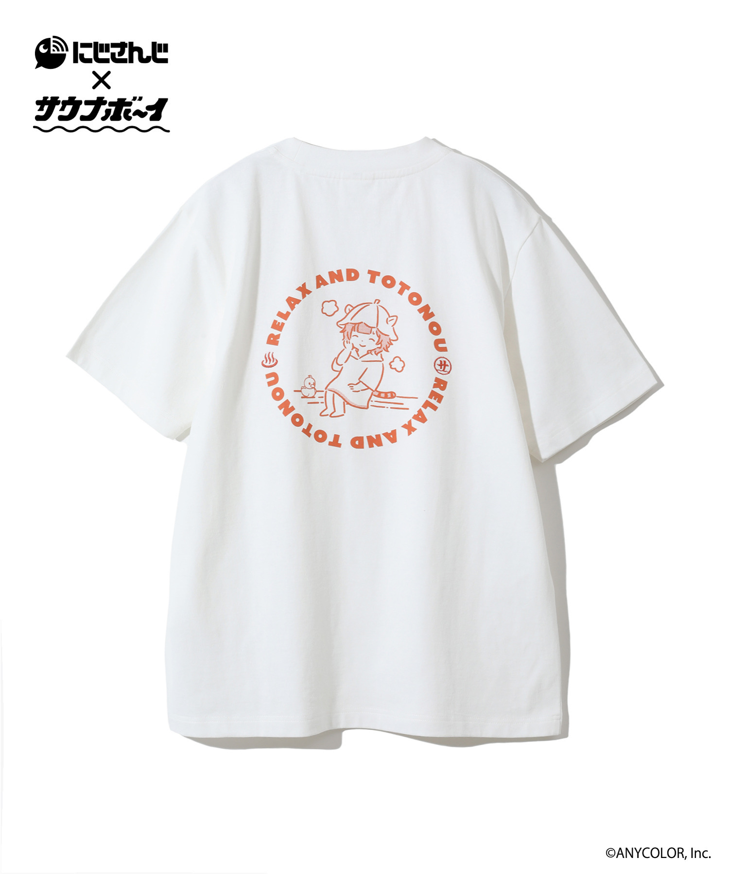 にじさんじ×サウナボーイ Tシャツ_ラトナ・プティ｜HICUL ONLINE STORE