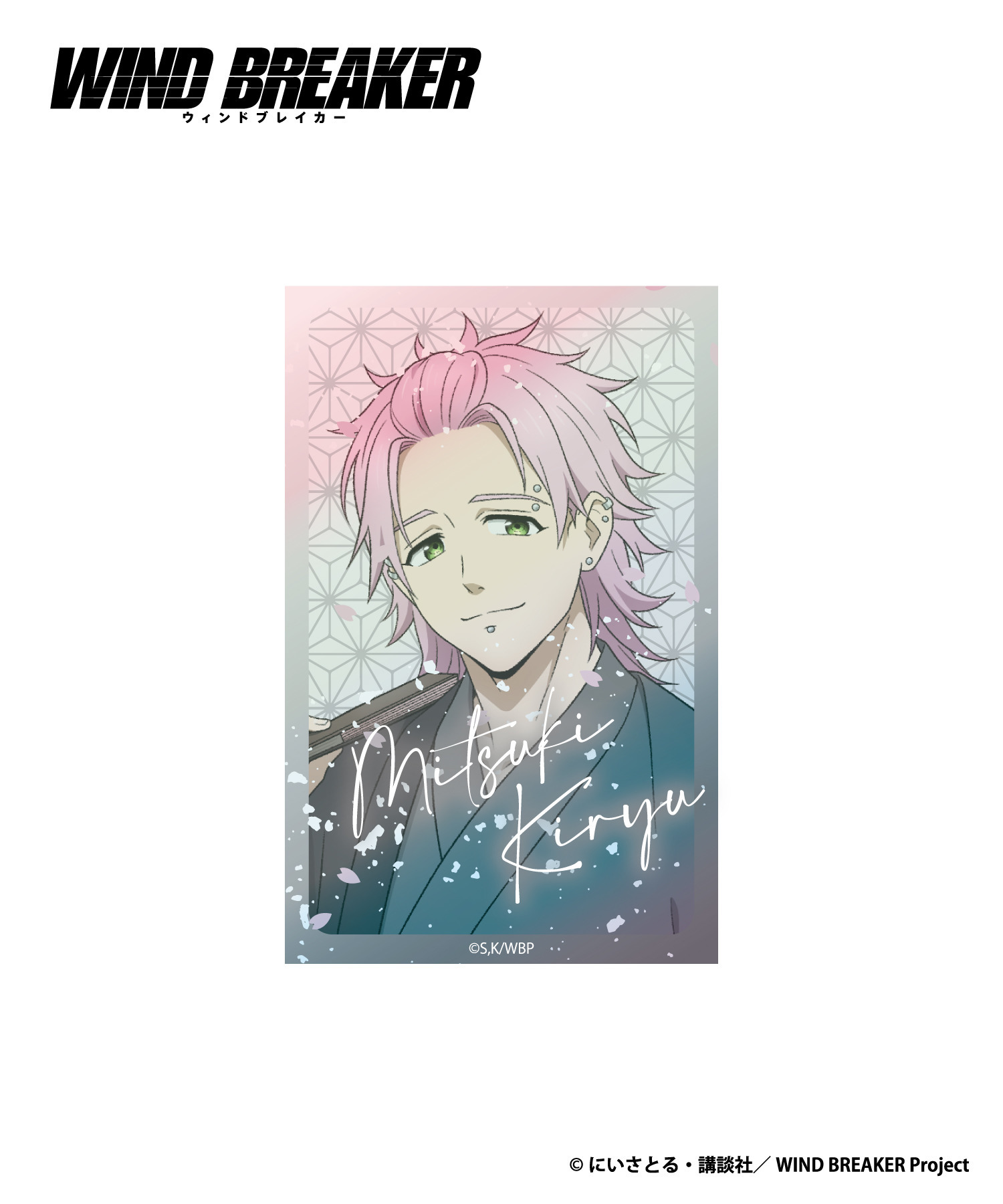 TVアニメ『WIND BREAKER』ブック型フォトカードセット_桐生三輝｜HICUL