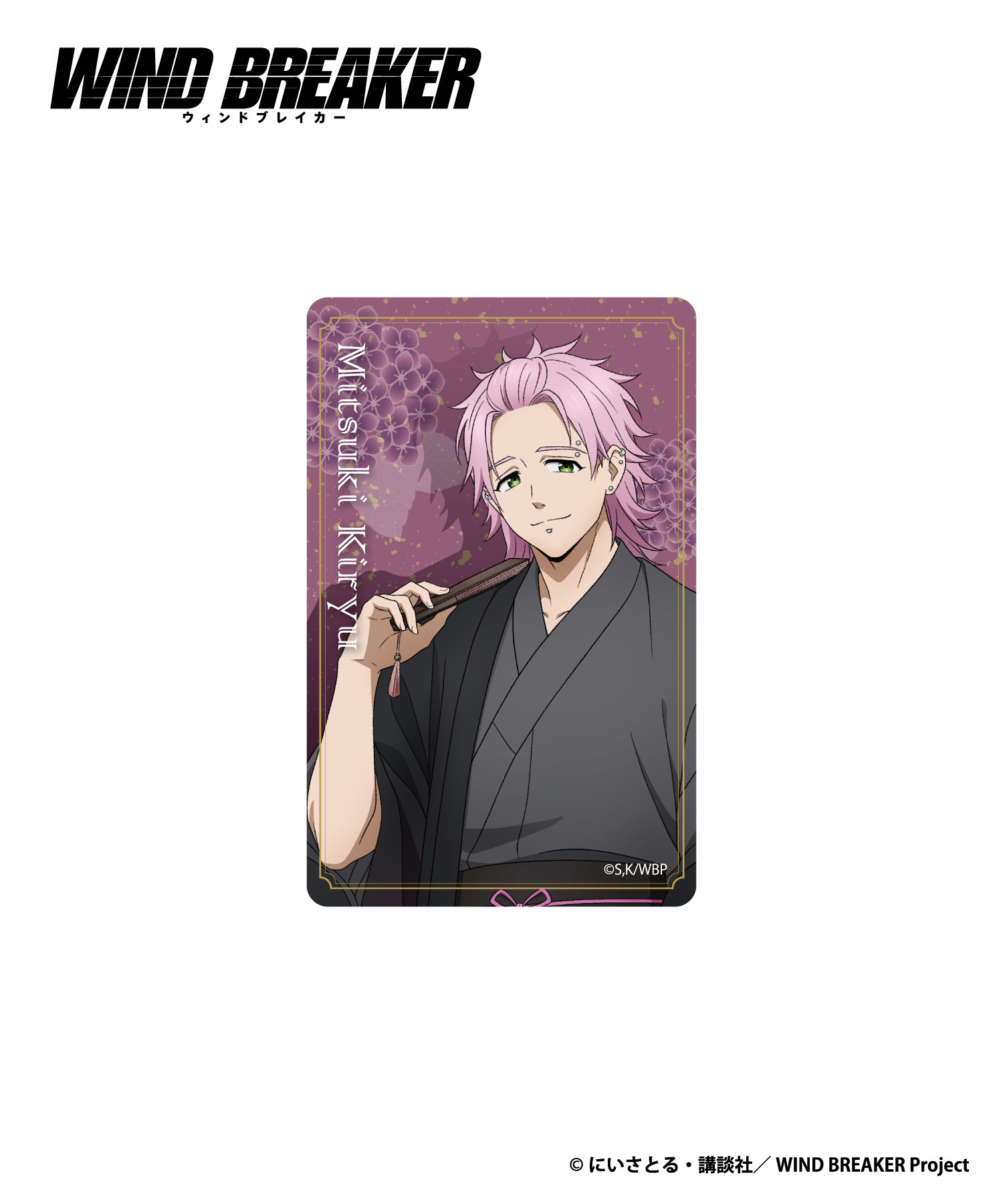 TVアニメ『WIND BREAKER』クリアファイル&カードセット_桐生三輝
