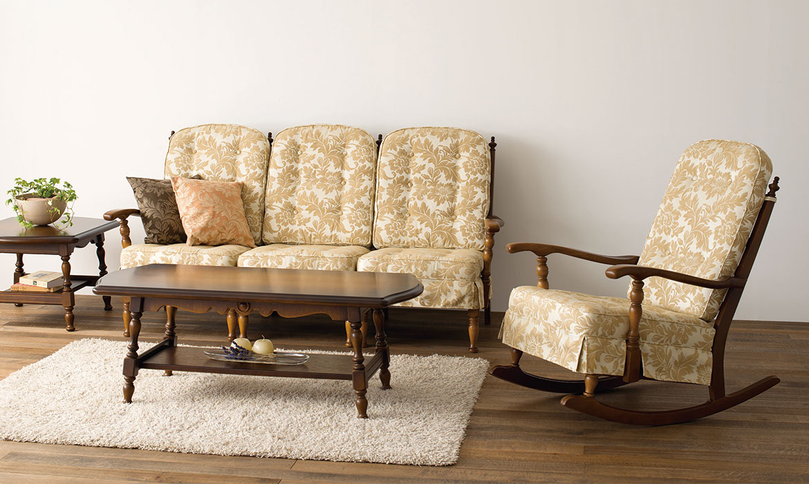 穂高 リビングチェア（ハイバック 両肘付き） | 飛騨産業株式会社