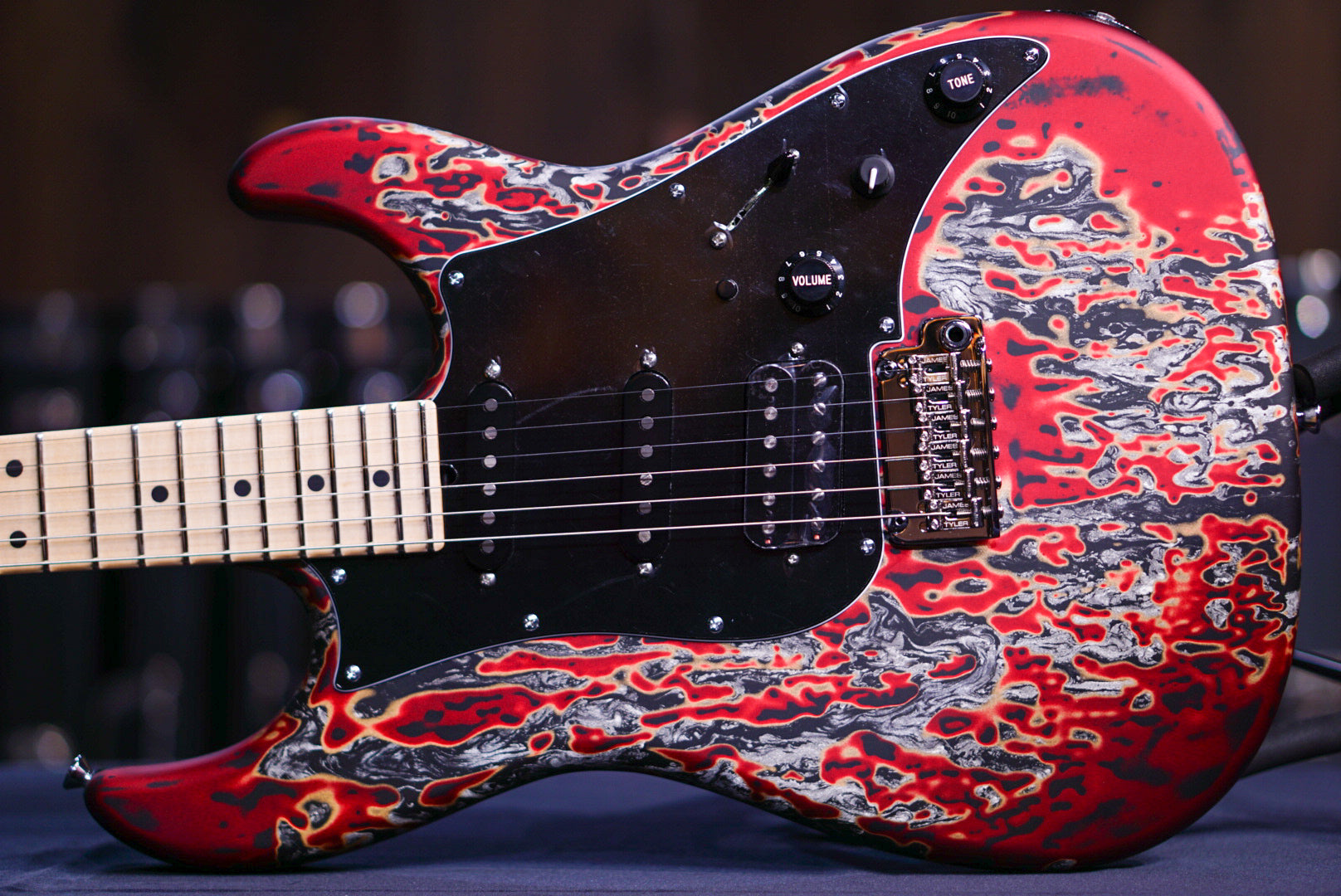 James tyler burning water 2K maple fretboard 24017