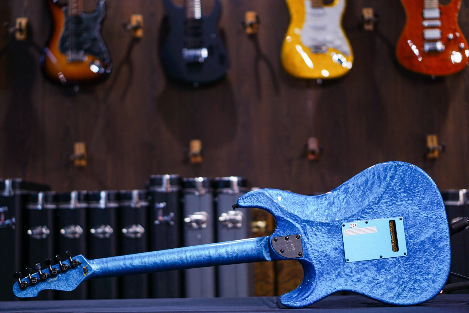 ESP Original snapper AL/HR Liquid Metal Blue E8200242