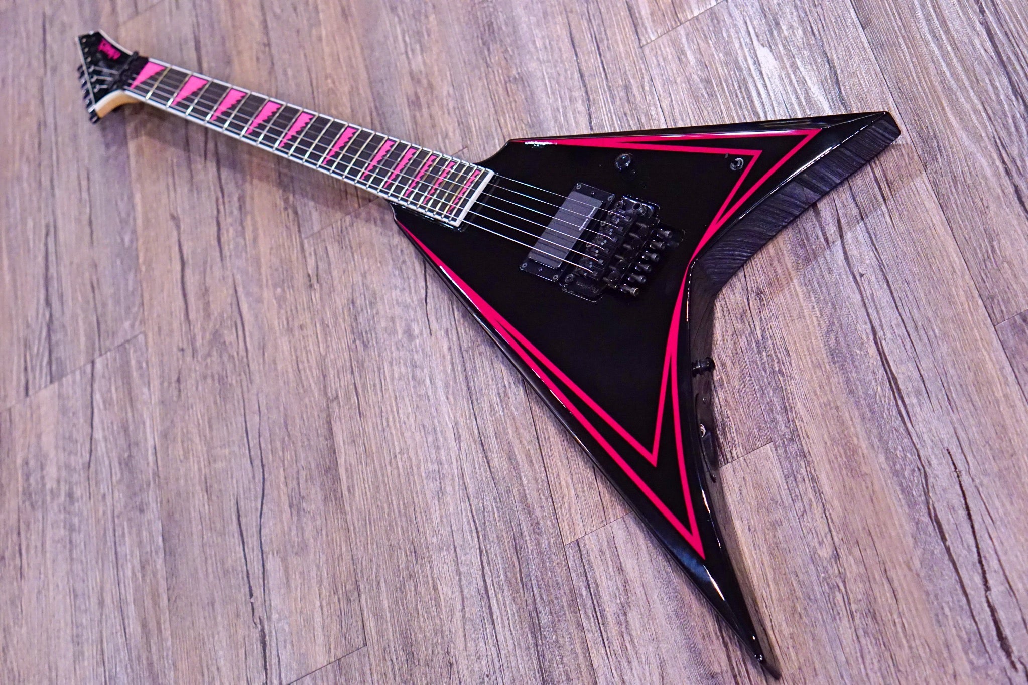 RESERVED ESP Edwards Alexi E-AL-166 PINK SAWTOOTH