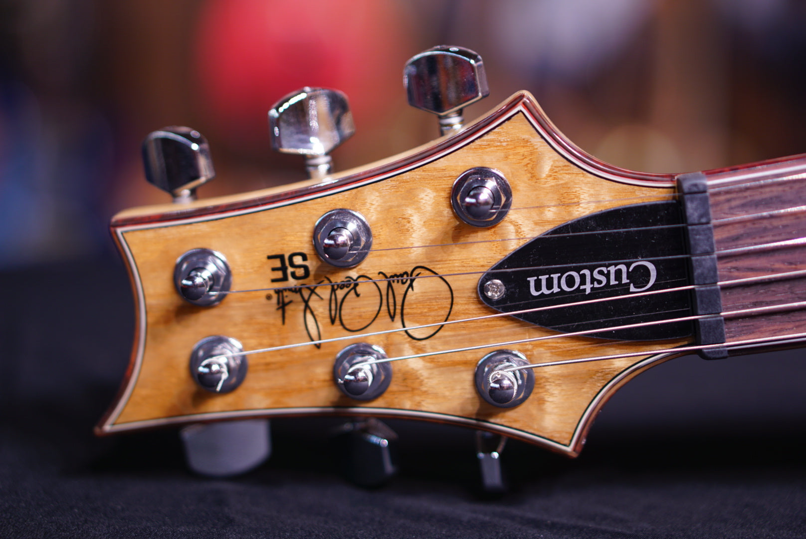 PRS SE Exotic Custom 22 Semi Hollow Swamp Ash quilt Limited run