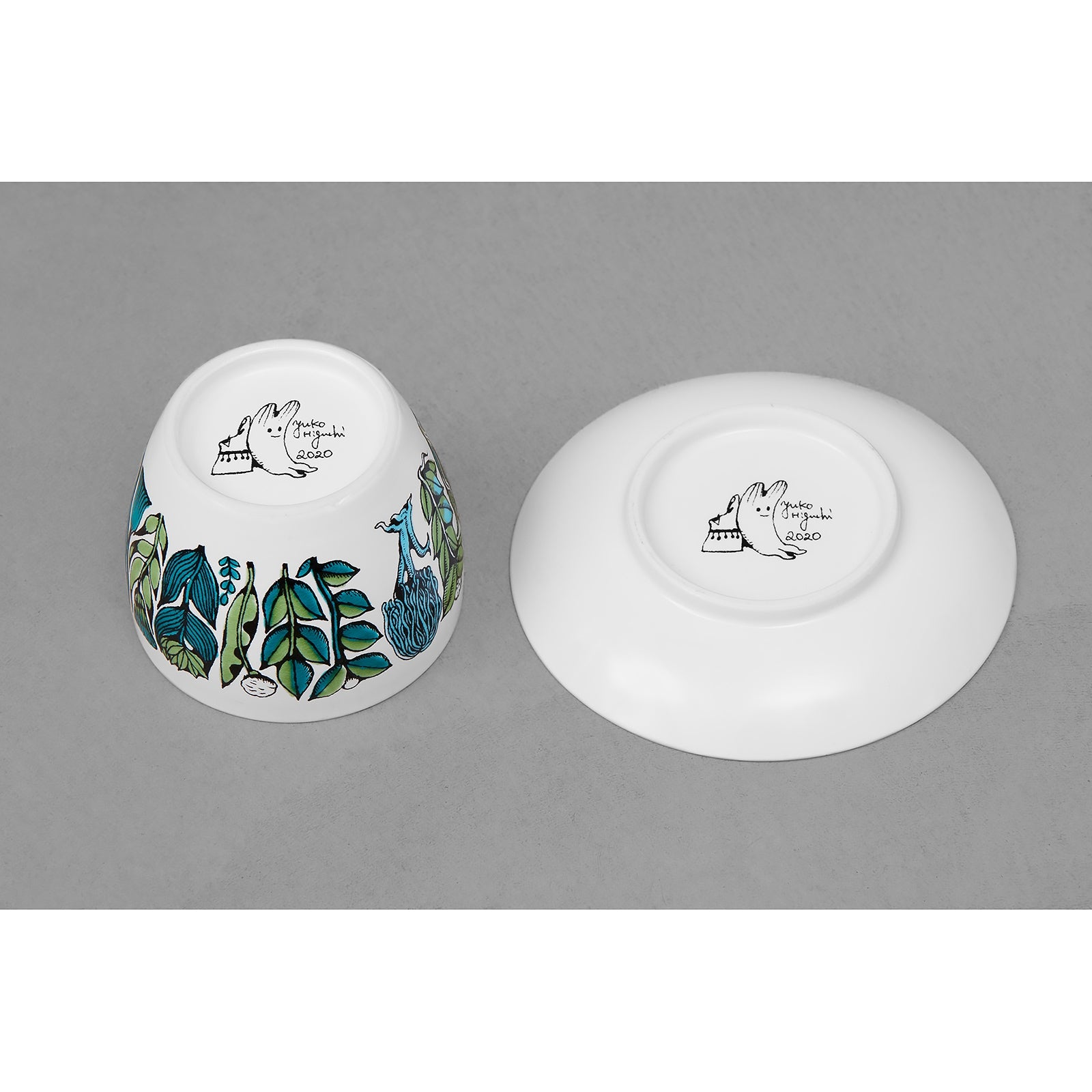 九谷焼 湯呑みセット ニャンコ – ボリス雑貨店